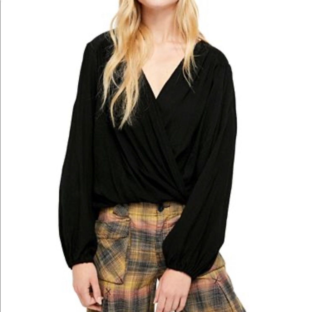 Free People Wrap Top